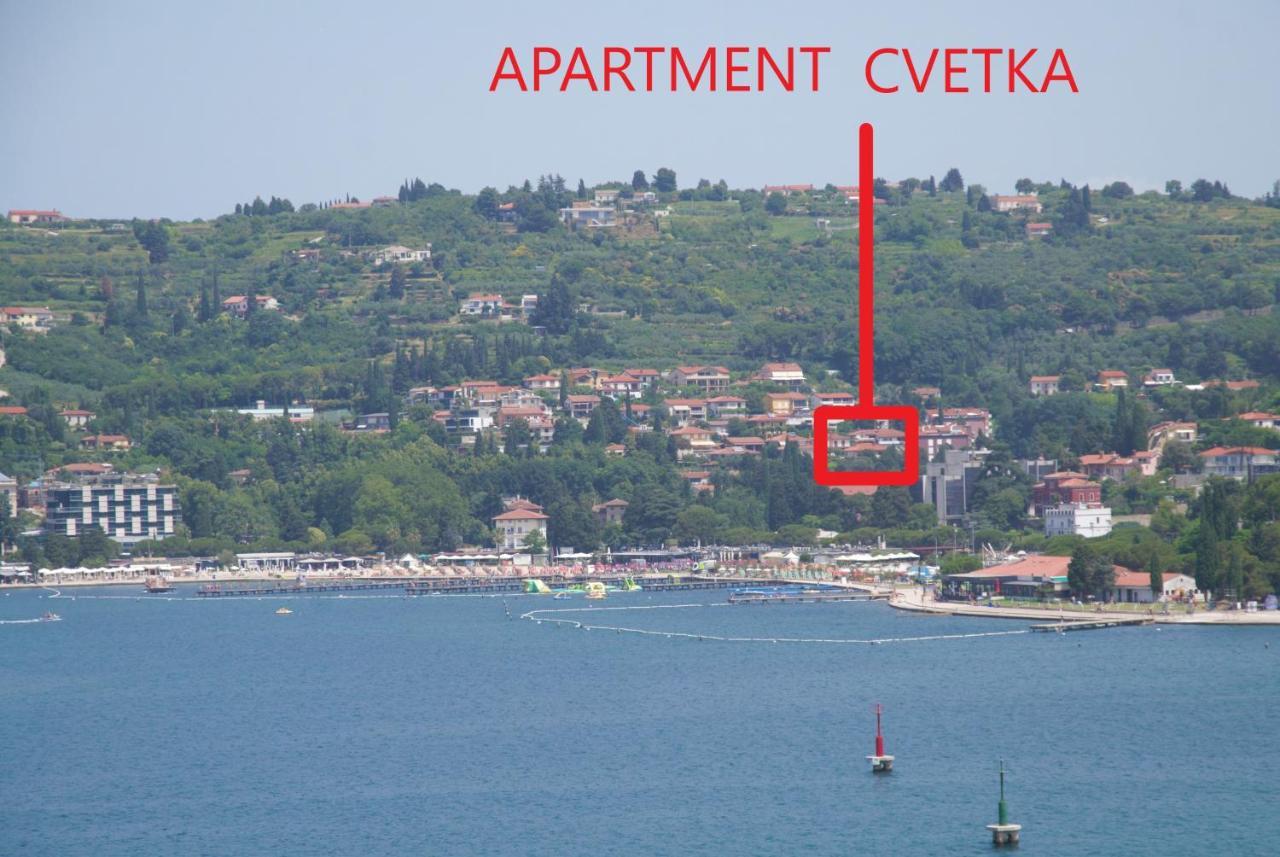 Apartment Cvetka Πορτορόζ Εξωτερικό φωτογραφία